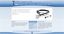 Desktop Screenshot of drgillen.com